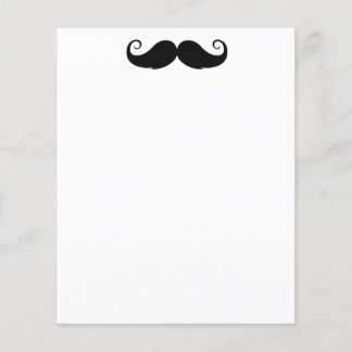 Mustache 4,5" x 5,6" Flyer