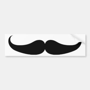 Mustache Autoaufkleber