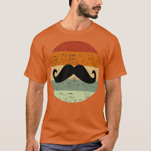 Mustache Beard Retro 3 T-Shirt