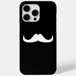 Mustache Black and White anpassen iPhone 15 Pro Max Hülle