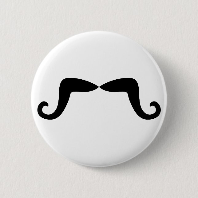 Mustache Button (Vorderseite)