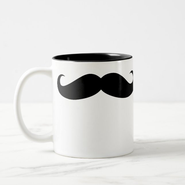 Mustache Coffee Tasse verkleidet lustigen Schnurrb (Links)