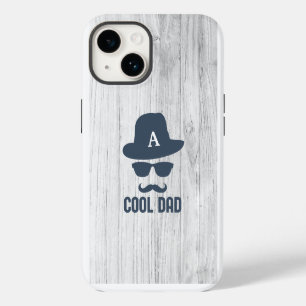 Mustache Cooler Vater Bester VATER je Monogramm Case-Mate iPhone 14 Hülle