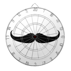Mustache Dartscheibe
