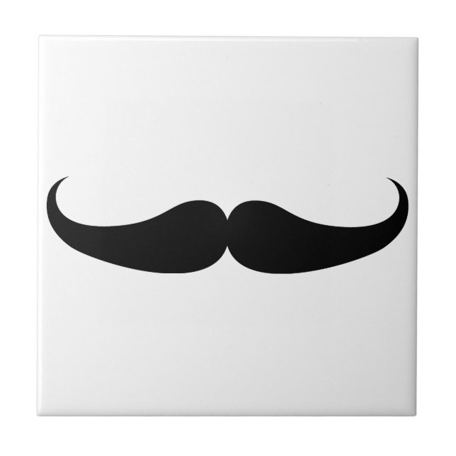 Mustache Fliese (Vorderseite)