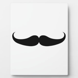 Mustache Fotoplatte