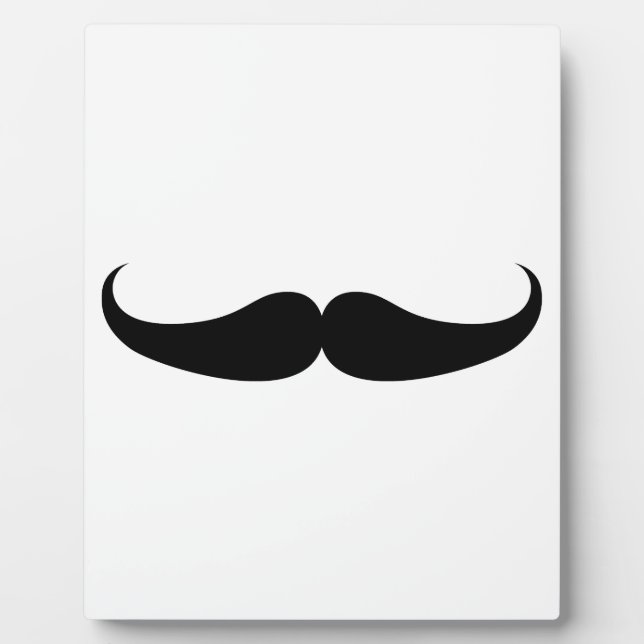 Mustache Fotoplatte (Vorderseite)