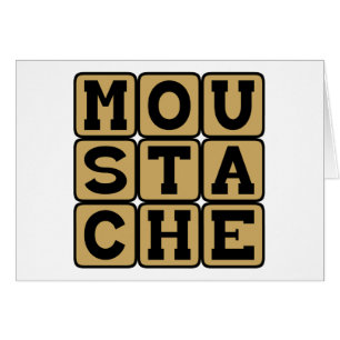 Mustache, Gesichtshaar