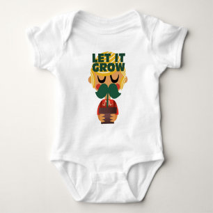 Mustache Growth Adventure Baby Strampler