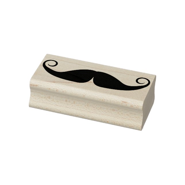 Mustache Gummistempel (Stempel)