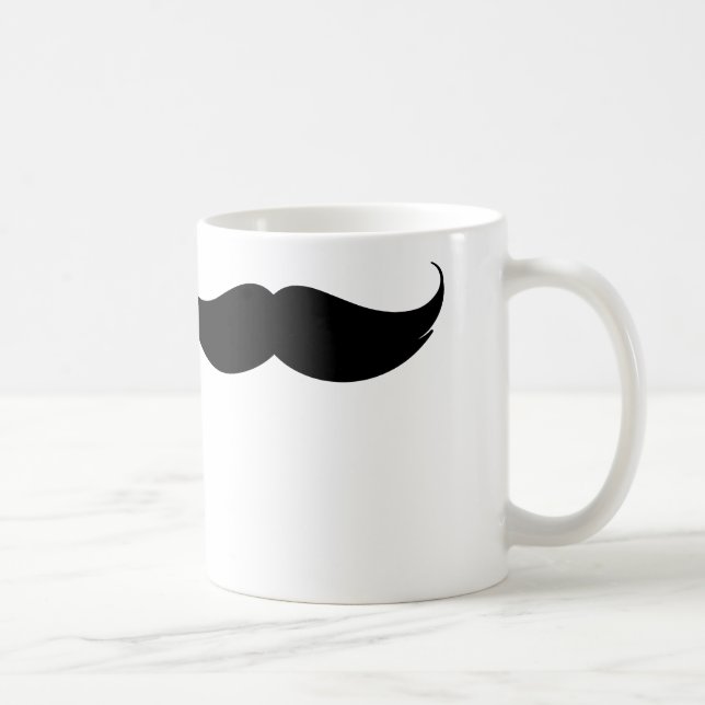 Mustache-Kaffee-Cup Tasse (Rechts)
