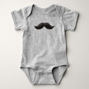 Mustache-Karosserieanzug für das anspruchsvolle Ba Baby Strampler