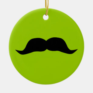 Mustache Keramikornament