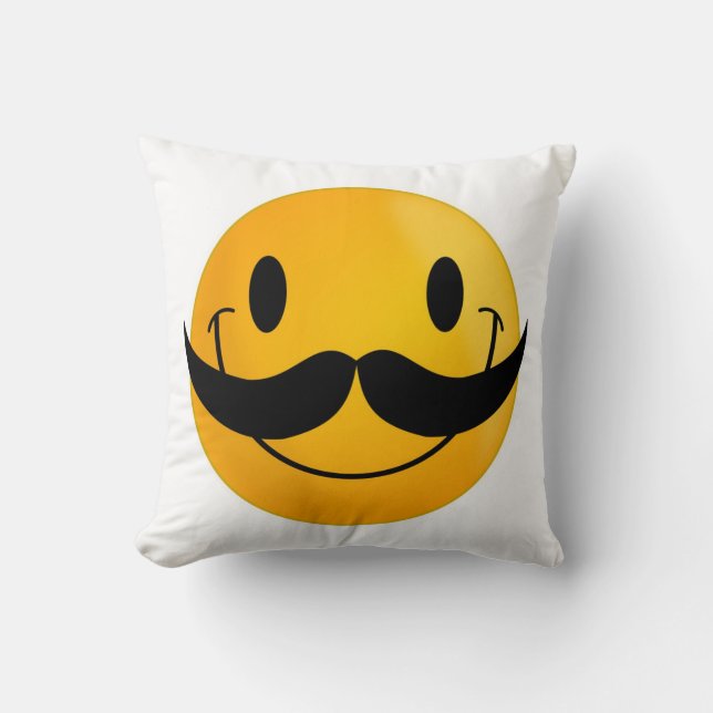 MUSTACHE KISSEN (Vorderseite)