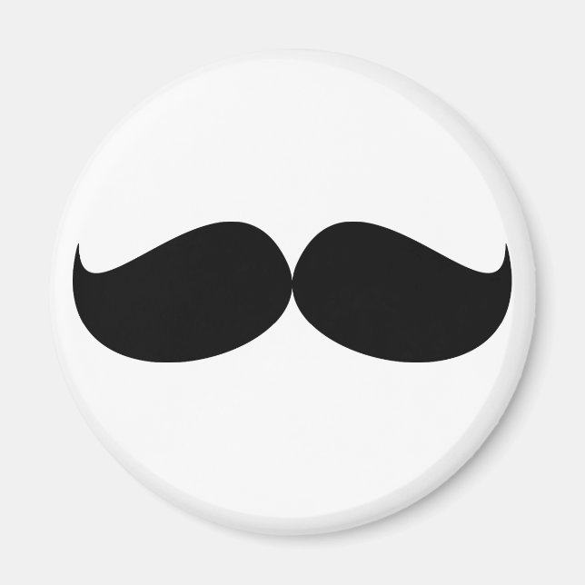 Mustache Magnet (Vorne)