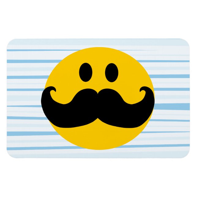 Mustache Magnet (Horizontal)
