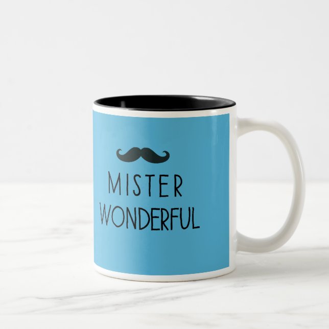 Mustache Mister Wonderful Tasse (Rechts)