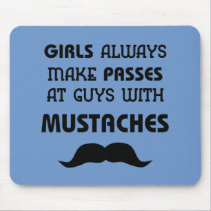 Mustache Mousepad