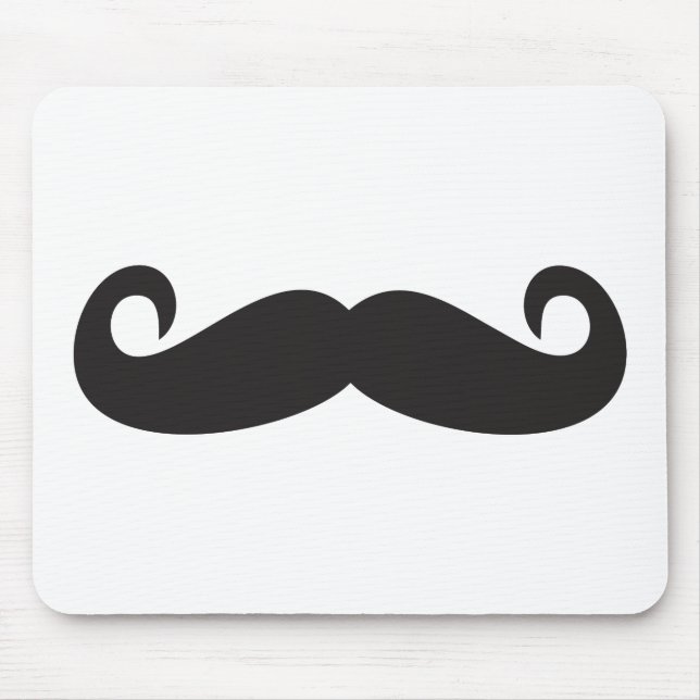 Mustache Mousepad (Vorne)