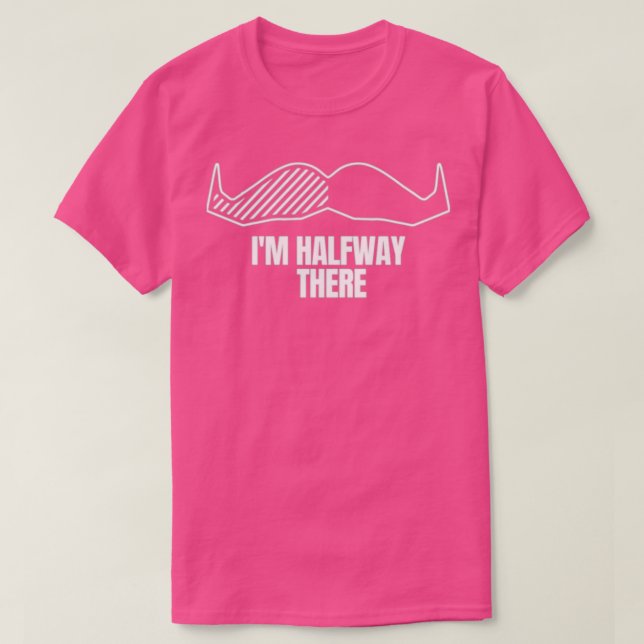 Mustache Movember Classic TShirt (Design vorne)