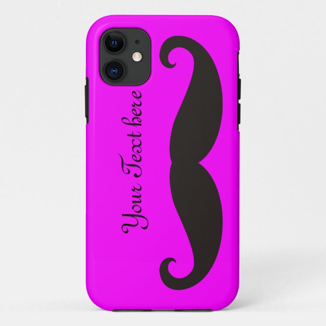 Mustache / Mustache / Schnurbart Case-Mate iPhone Hülle (Rückseite)