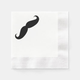 Mustache Napkins Serviette