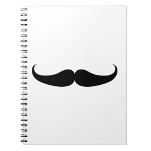 Mustache Notizblock