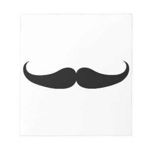 Mustache Notizblock