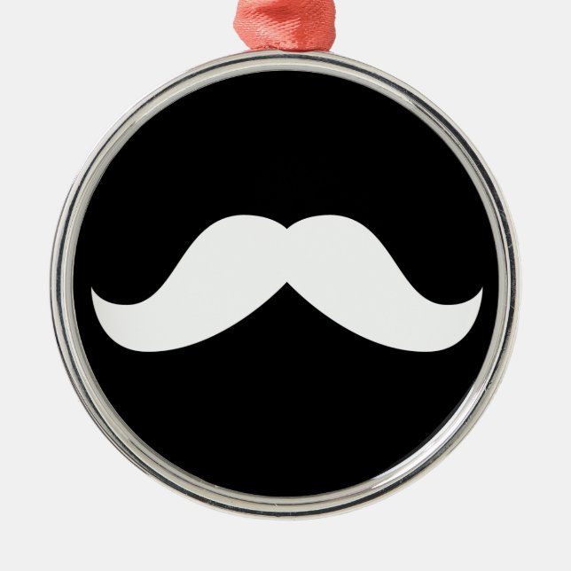 Mustache Ornament (Vorne)