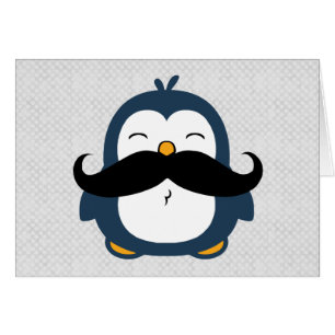 Mustache Penguin