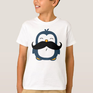 Mustache Penguin T-Shirt