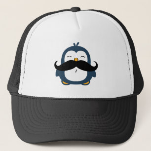 Mustache Penguin Truckerkappe
