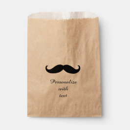 Mustache Personalisiert Geschenktütchen