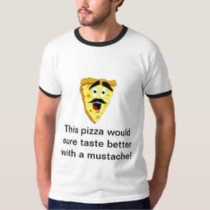 Mustache_Pizza_by_dance790, diese Pizza wurde SU… T-Shirt