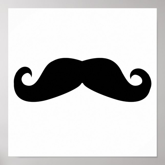 Mustache Poster (Vorne)