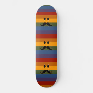 Mustache Pride benutzerdefinierte Skateboard