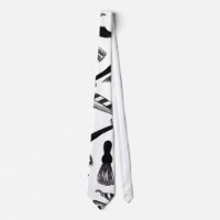 Mustache Razor Shaver Watercolor Barber Pattern