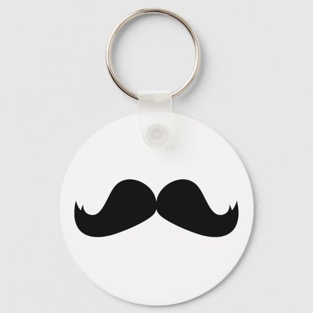 Mustache Schlüsselanhänger (Vorderseite)