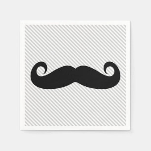 Mustache Serviette