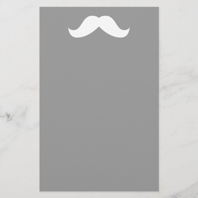 Mustache Stationery Briefpapier (Vorderseite)