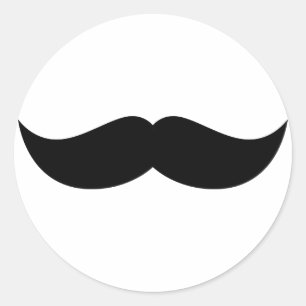 Mustache Sticker