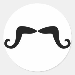 Mustache Sticker