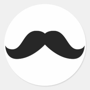 Mustache Sticker