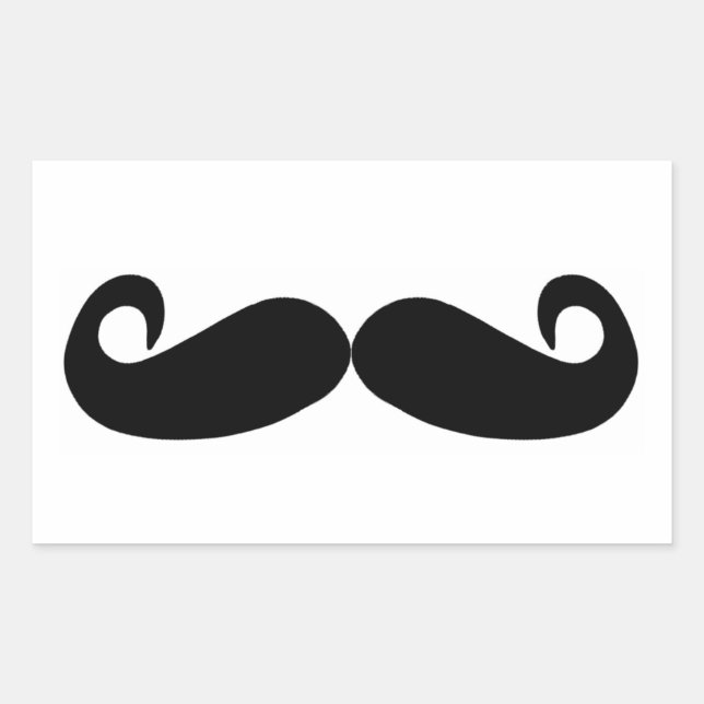 Mustache Stickers (Vorderseite)