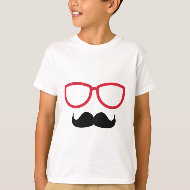 Mustache T-Shirt (Vorderseite)