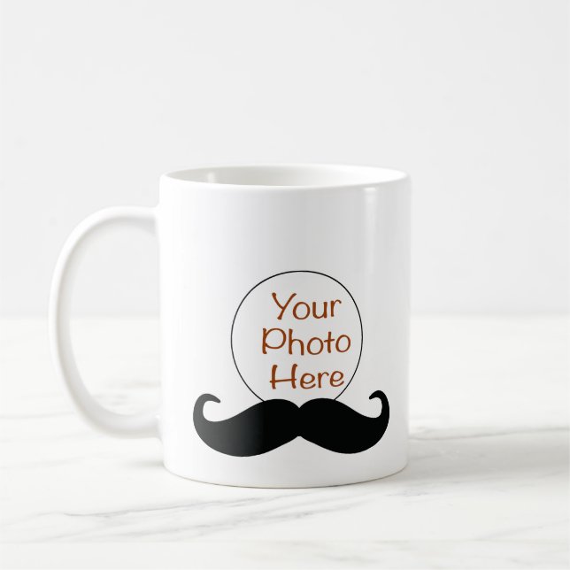 Mustache-Tasse Kaffeetasse (Links)