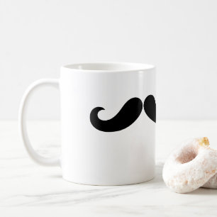 Mustache-Tasse - Rechts Kaffeetasse