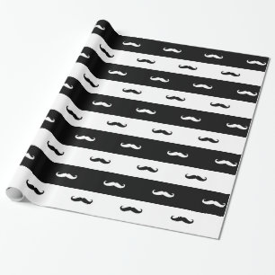 Mustaches Geschenkpapier