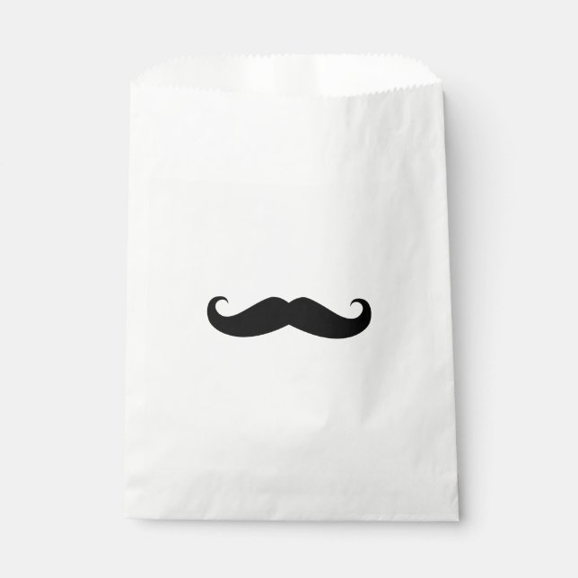 Mustaches Geschenktütchen (Vorderseite)