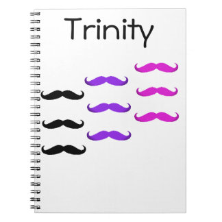 mustache'stache Notizbuch Notizblock